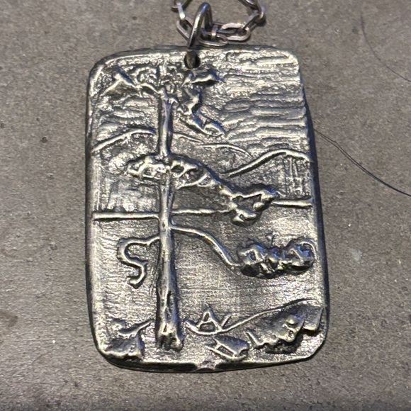 Source Unknown Jewelry - Rare - Group of Seven “White Pine” Pendant Necklace - unisex